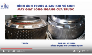 Video dịch vụ vệ sinh máy giặt tại nhà ở TPHCM